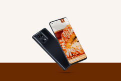 鰻の成瀬ホームページのスマートフォン表示のモックアップ