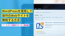WordPRessを使用して自作のWebサイトを開設する方法【①ドメイン取得とサーバー契�約編】